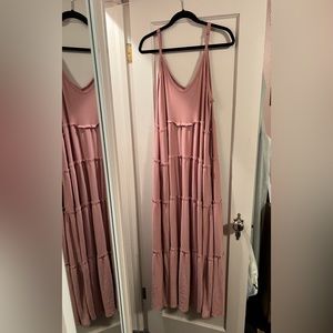 Zenana Tiered Ruffle Maxi Dress